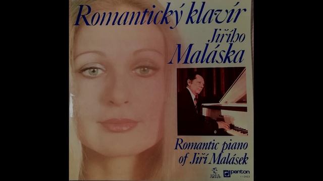 Чешская виниловая пластинка с романтической музыкой.