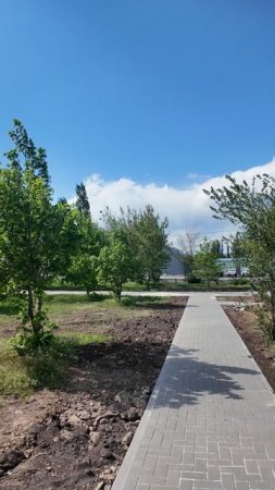 Парк Победы Каменск-Шахтинский большая стройка