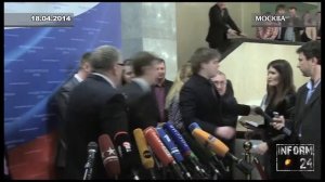 Жириновский против беременной журналистки