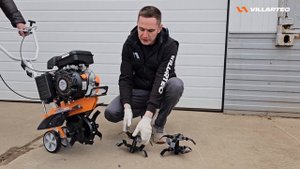 Культиватор VILLARTEC Т 930. Подготовка к работе