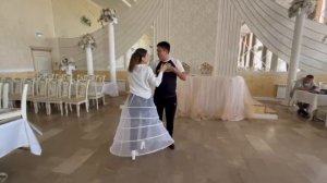 Свадебный вальс Астрахань генеральная репетиция  29.04.2025г.тел,w: 89673369166 хореограф