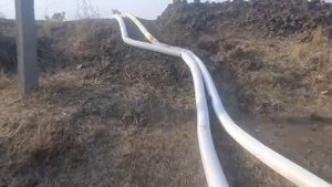 Дизельная мотопомпа Cosmos Pumps CAP 150H в работе