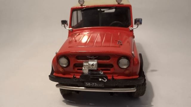 УАЗ-469Б "Sochi Edition" Конверсия Hachette 1:24