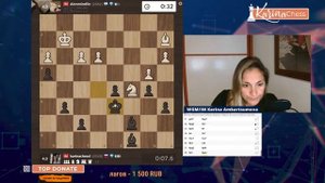 ЛУЧШИЙ ТИТУЛЬНЫЙ ВТОРНИК на данный момент/Шахматы Блиц/ЖМГ Карина Амбарцумова