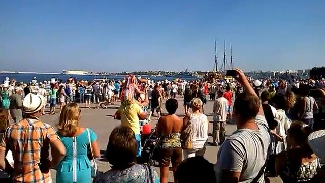 Парад ВМФ Севастополь 27.07.2014 (1) смотреть онлайн