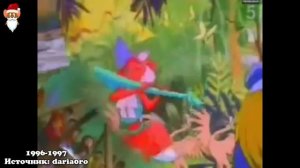 Эволюция заставок детской программы "Зов джунглей"