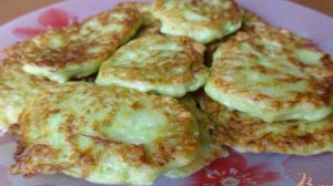 Кабачковые оладушки