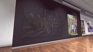 "Этих дней не смолкнет слава" выставка учащихся художественного отделения ДШИ №1 г.Жигулёвск