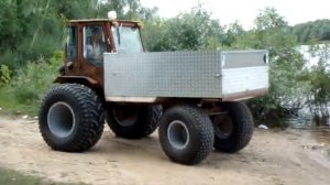 ТРАКТОР Т 16 НА БОЛЬШИХ КОЛЕСАХ.