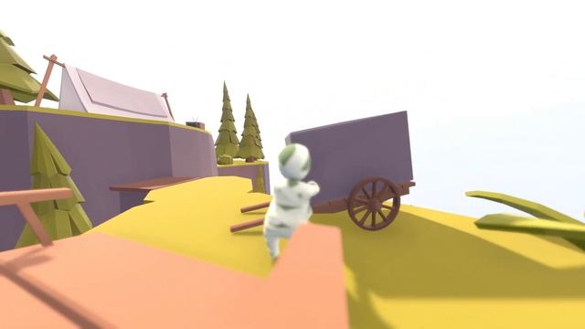 HUMAN: FALL FLAT #24 | УРОВЕНЬ ЛЕС (2Ч)