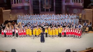 «Сердце отдай России» С. Смирнов Ансамбль песни и пляски им. В.С Локтева, Хор «Зернышки»