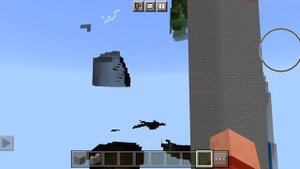 граница мира майнкрафт горы