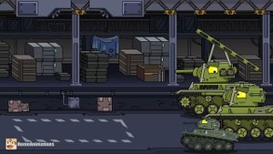 HomeAnimations - Мультики про танки  Он живой - Мультики про танки