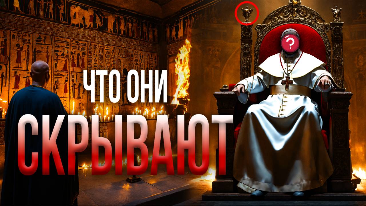 10 ШОКИРУЮЩИХ Секретов ВАТИКАНА. Что  они скрывают ВЕКАМИ от НАС
