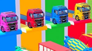 Машинки летают и прыгают! Развивающие мультики Машины помощники. Мультфильмы про машинки