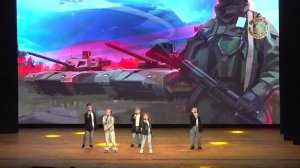 Народная вокальная студия «Вероника»  МБУК ДК "Меридиан", поют дети.