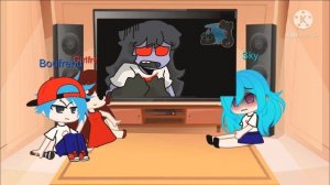 Sky и boyfriend,girlfriend реагируют на meme