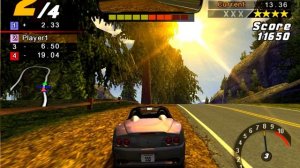 NFS Hot Pursuit 2 PS2 - За рулем Ferrari 550 Barchetta версии NFS