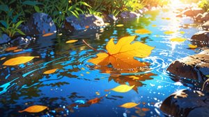 Мультфильм. Сказки перед сном. Осеннее Путешествие Листика.