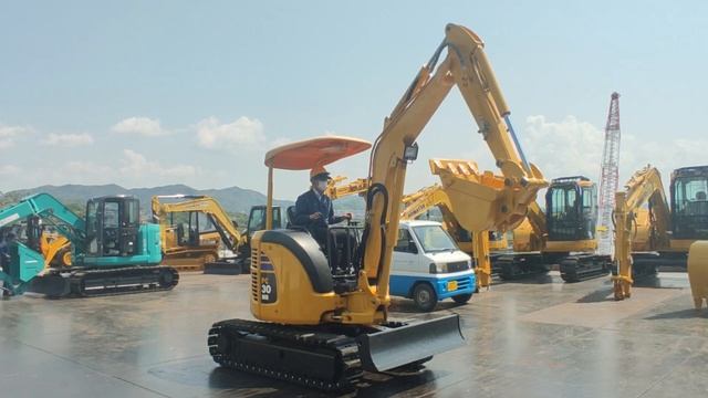 ⭐ Мини экскаватор #KOMATSU PC30MR3 0.1м³ ⭐