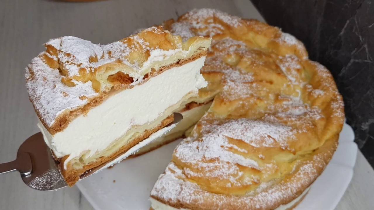 Безумно вкусный и простой в приготовлении заварной Торт "Карпатка" 🍫🍰