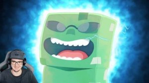 Реакция Майни на ДжоДжо Референс в Майнкрафте для Нубов