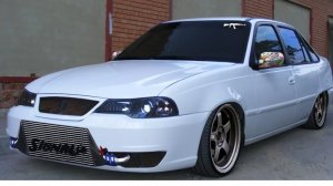 Замена тормозных накладок. Дэо Нексия