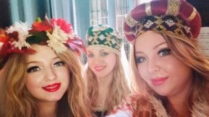 10 Этнофестиваль в г. Волхове. Белые Росы. Певицы .Ярославна, Кутузова и Токарева.Песня Косил Ясь Ко