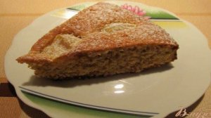 Тосканский пирог с яблоками