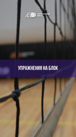 🏐  Упражнения для переноса рук при блокировании