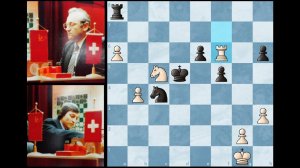 Последняя, 18-я партия Карпов - Корчной, матч на первенство мира 1981. (1-0)