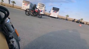 Первый опыт участия в мото джимхане.