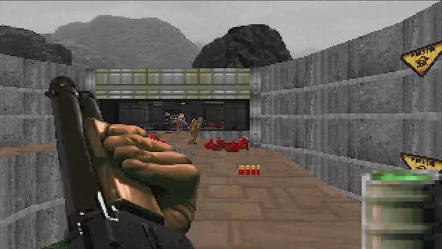 Doom (Walkthrough) - Episode 1: Knee-Deep in the Dead | Map 3: Toxin Refinery