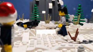 Lego " Новогодняя ночь "  animation