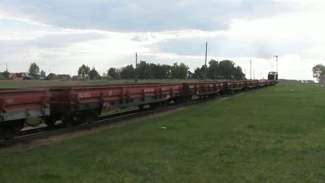 ТУ7-0767 с порожняком на ст. Заречное 12.05.2011 смотреть онлайн