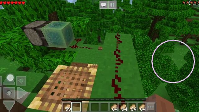 Я построил механизм locycraft4, которая отталкивает и это аттракцион