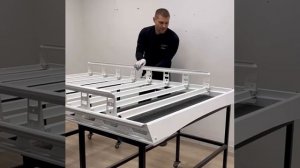 Откидные борта на экспедиционный багажник для VW T5,T6,T6.1