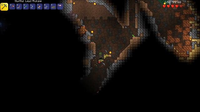 Выживание в мире Terraria 1.3.1.1 №2 смотреть онлайн
