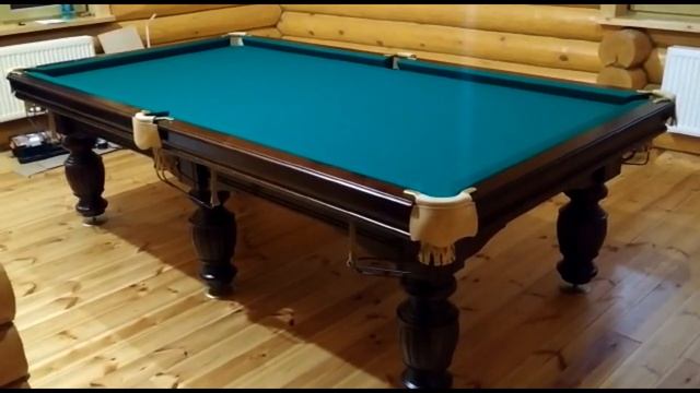 Бильярдный стол Олимп 9 футов смотреть онлайн