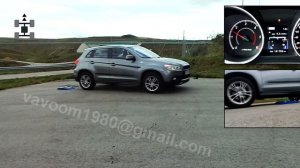 Тест диагональных роликов Mitsubishi ASX 4x4 - БЛОКИРОВКА 4WD - RVR Outlander Sport