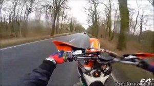 Мотоциклисты убегают от полиции #1 Развлечение с полицией