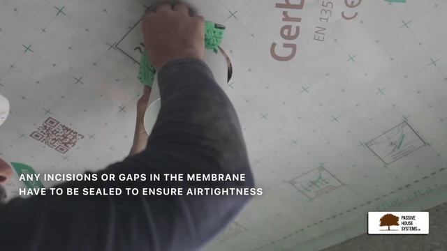 Gerband SD Control Membrane Installation
