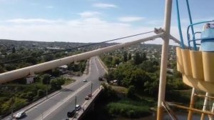 Луганск. Парк 1 МАЯ. Колесо обозрения.