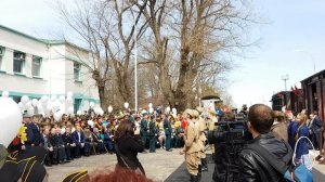 Концерт на платформе в Черкесске