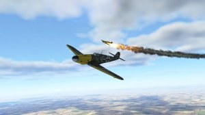 Bf109F2 против ЛаГГ-3 . Подмосковье. VR
