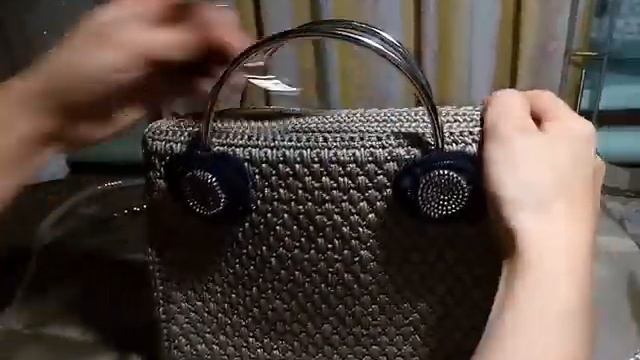 Сумочка крючком "Элаиза" смотреть онлайн