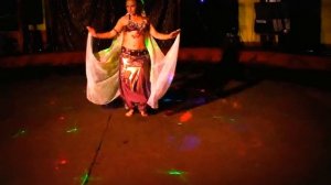 Восточный танец со змеей