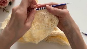 МК Вяжем Красивый Ажурный Жилет Спицами #_pautinka_knit #жилетспицами #жакет #кардиган