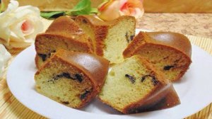 Кекс с черносливом