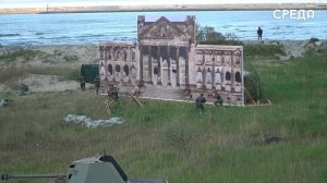 В Каспийске воссоздали исторический эпизод сражения Красной Армии против немецко-фашистских войск